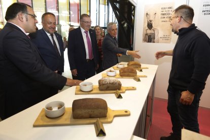 La Feria de Productos de León, este jueves.