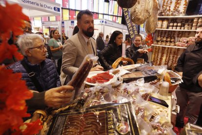 La Feria de Productos de León, este jueves.