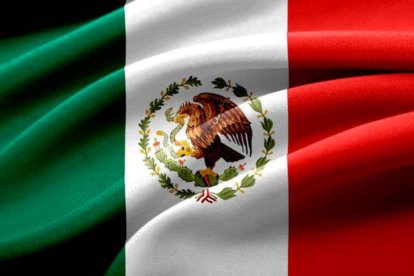 La bandera de México