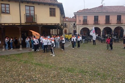 Festejos en la plaza del Grano.