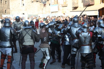 Las mejores fotos de la recreación del asalto irmandiño al Castillo de Ponferrada.