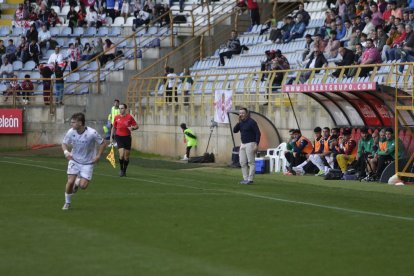 Un momento del partido.