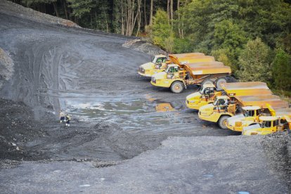 Las cicatrices del carbón en los montes del Bierzo Alto