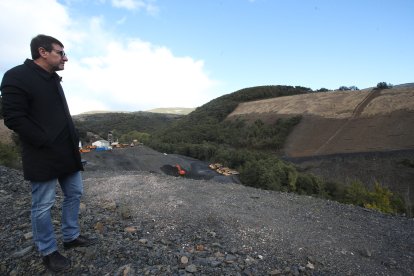 Las cicatrices del carbón en los montes del Bierzo Alto