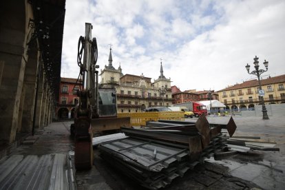 La Plaza Mayor de León está a punto de vivir una transformación