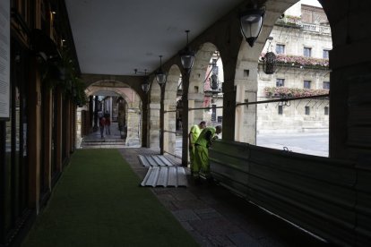 La Plaza Mayor de León está a punto de vivir una transformación