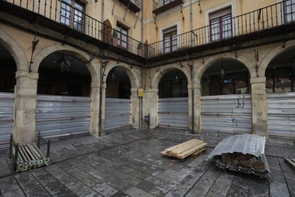 La Plaza Mayor de León está a punto de vivir una transformación