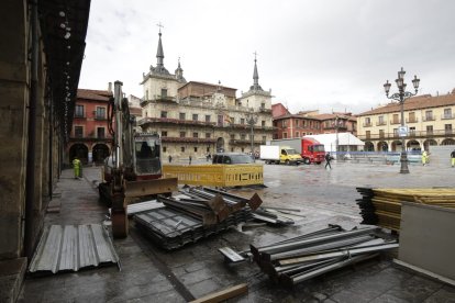 La Plaza Mayor de León está a punto de vivir una transformación