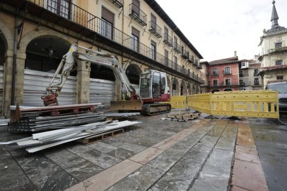 La Plaza Mayor de León está a punto de vivir una transformación