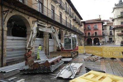 La Plaza Mayor de León está a punto de vivir una transformación