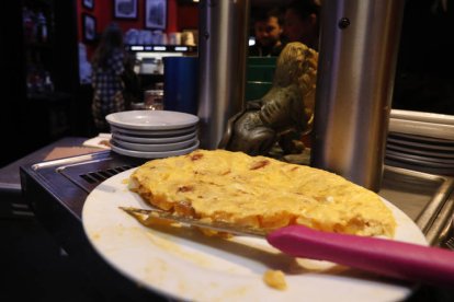 Tortilla de patata del León Antigo, recomendada en la app de la Guía Repsol.