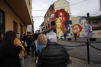 Acto conmemorativo, en Toreno.