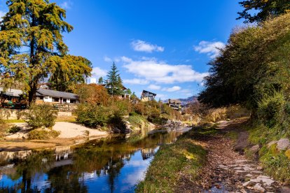 La Cumbrecita, Cordoba en Argentina es una reserva natural y peatonal.