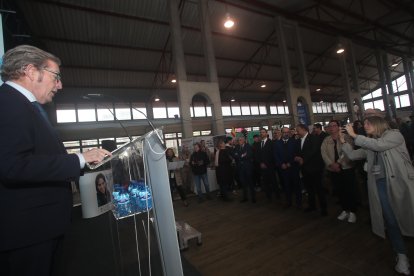 Javier Vega, en la apertura de la Feria.