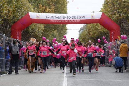 Carrera de la mujer de Almon del año 2019.