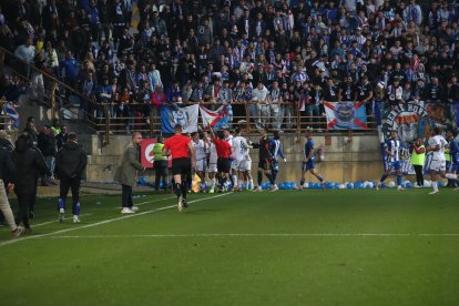 El derbi en imágenes.