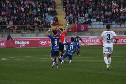 El derbi en imágenes.