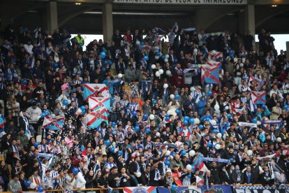 El derbi en imágenes.