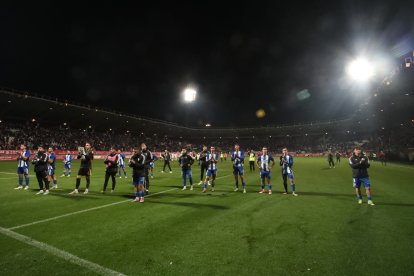 El derbi en imágenes.