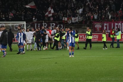 El derbi en imágenes.