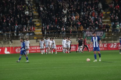 El derbi en imágenes.