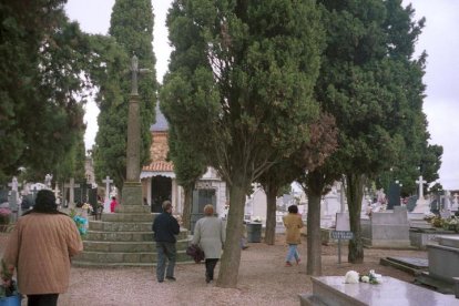 Vista general del cementerio de Astorga.