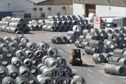 Factoria de aceros Roldan en Santo Tomas de las Ollas.