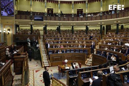 El hemiciclo del Congreso. EFE/ Chema Moya