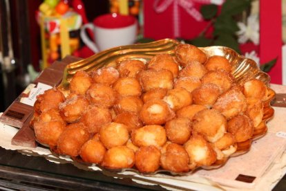 Los buñuelos de viento son un clásico de estos días.