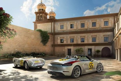 Sobre la base del 718 Spyder RS, Porsche recrea el espíritu del histórico 550 Spyder, primer modelo específicamente creado para competición.