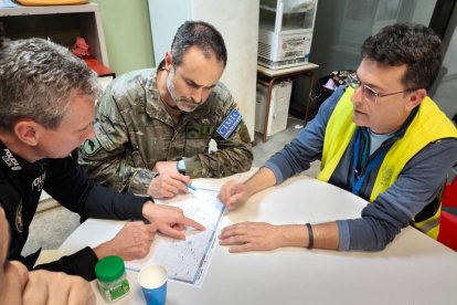 Unidades del Ejército de Tierra en las localidades afectadas por la Dana.