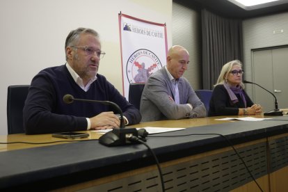 Carlos Pollán, José Antonio Diez y Marta Eva Castellanos.