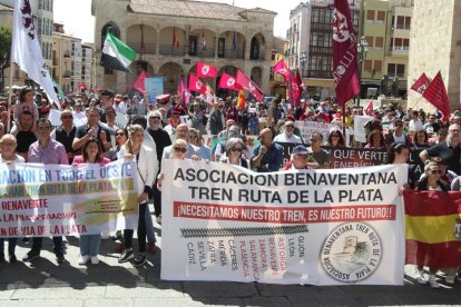 Movilización en Zamora por la Ruta de la Plata.