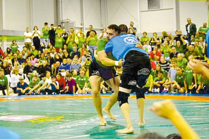 Alvarado y Cabero en el último combate en el que se imponía Pedro.