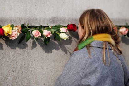 Aniversario en recuerdo de la caída del muro de Berlín hace 35 años.