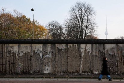 Aniversario en recuerdo de la caída del muro de Berlín hace 35 años.