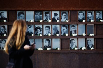 Aniversario en recuerdo de la caída del muro de Berlín hace 35 años.