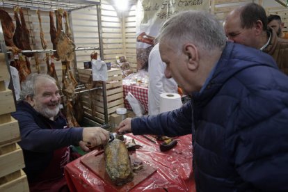 Feria del chivo de Vegacervera 2024.