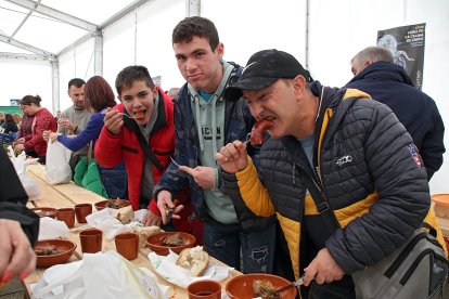 Celebración de la Feria de la Cecina de Chivo en Vegacervera.