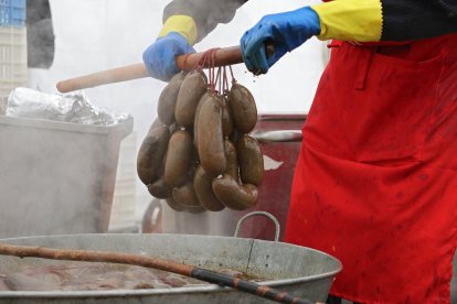 Celebración de la Feria de la Cecina de Chivo en Vegacervera.