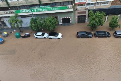 Efectos de la Dana en Málaga.