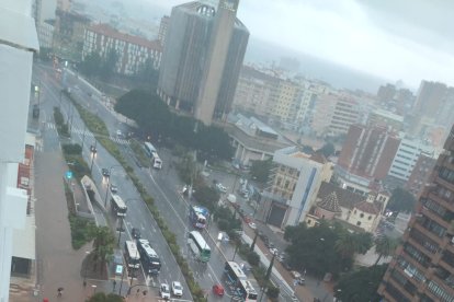 Efectos de la Dana en Málaga.