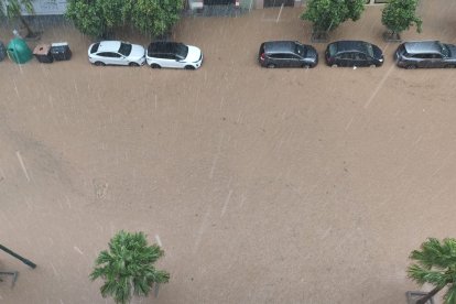 Efectos de la Dana en Málaga.