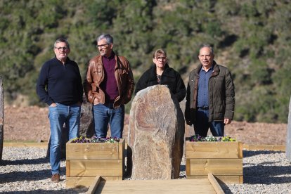 Memorial en recuerdo de los ocho mineros muertos en Cofasa y en el resto de la cuenca Fabero-Sil