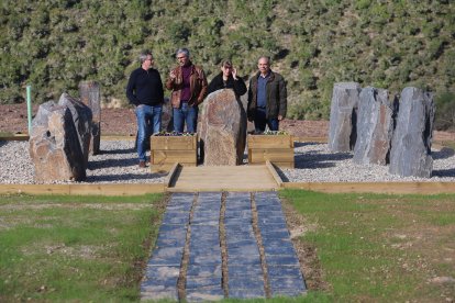 Memorial en recuerdo de los ocho mineros muertos en Cofasa y en el resto de la cuenca Fabero-Sil