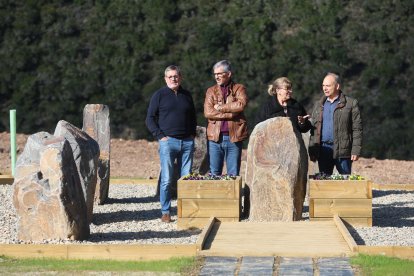 Memorial en recuerdo de los ocho mineros muertos en Cofasa y en el resto de la cuenca Fabero-Sil