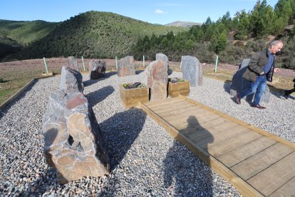 Memorial en recuerdo de los ocho mineros muertos en Cofasa y en el resto de la cuenca Fabero-Sil