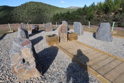 Memorial en recuerdo de los ocho mineros muertos en Cofasa y en el resto de la cuenca Fabero-Sil