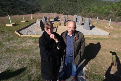 Memorial en recuerdo de los ocho mineros muertos en Cofasa y en el resto de la cuenca Fabero-Sil