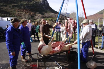 Puebla de Lillo celebra la matanza este fin de semana